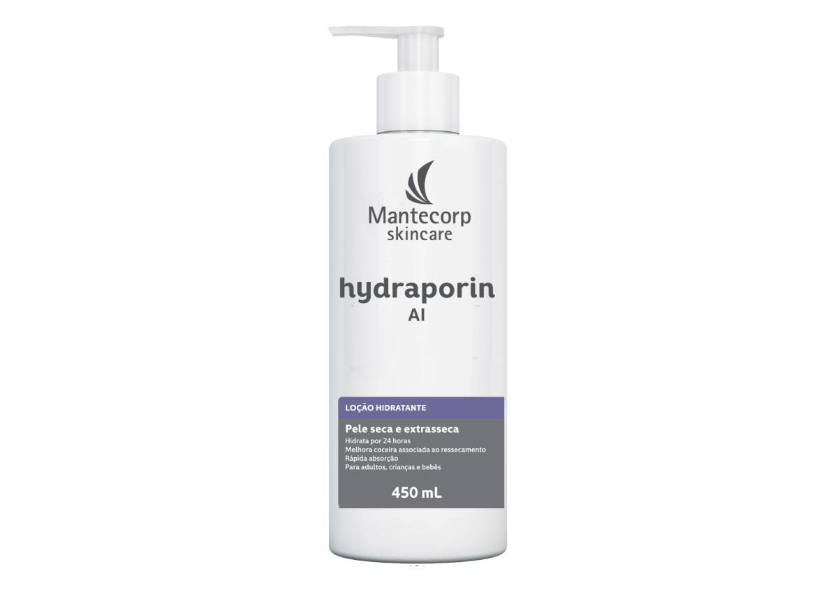 Hidratante Corporal Hydraporin AI, frasco de 450 ml