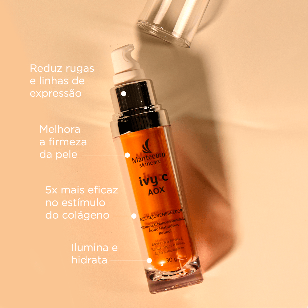 Rejuvenescedor Facial Ivy C Aox Gel 30g
