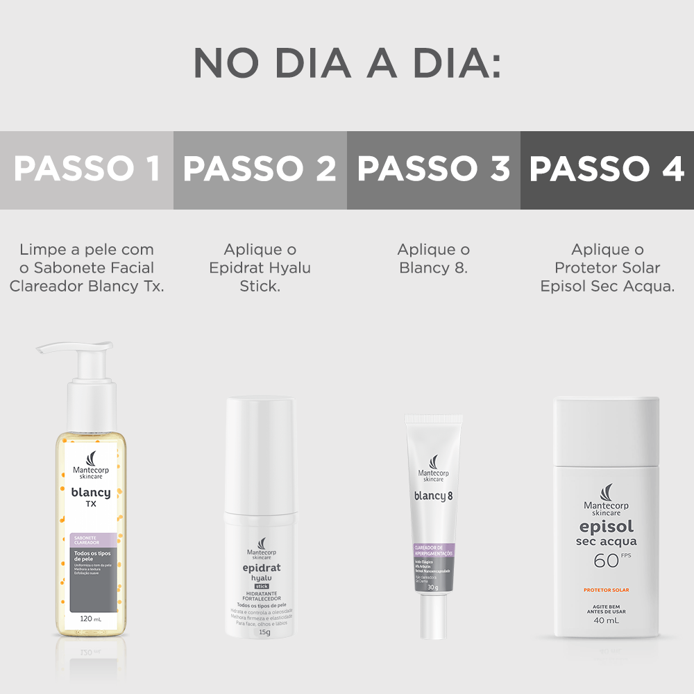 Sabonete Líq. Facial Clareador Blancy Tx - 120ml