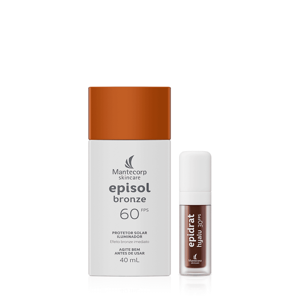 Kit Episol Bronze & Lip Oil Choco